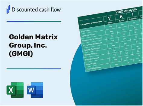 golden matrix|gmgi premarket.